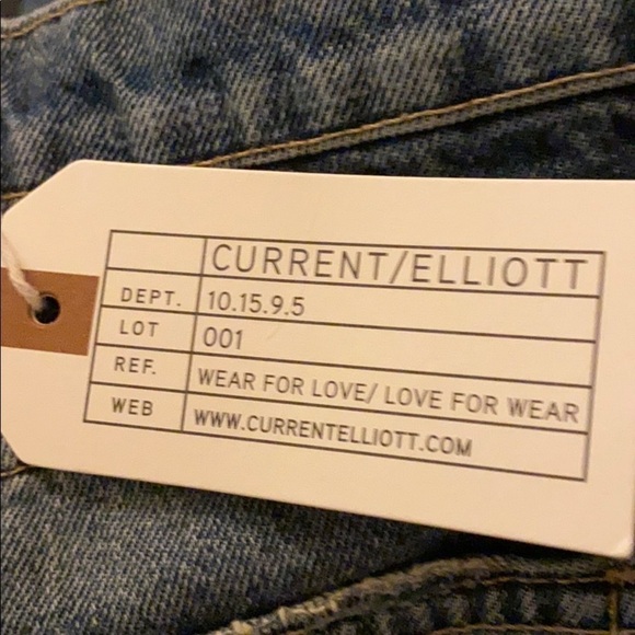 Current Elliott Jeans NWT Straight Leg Jeans 26 New - Picture 9 of 9